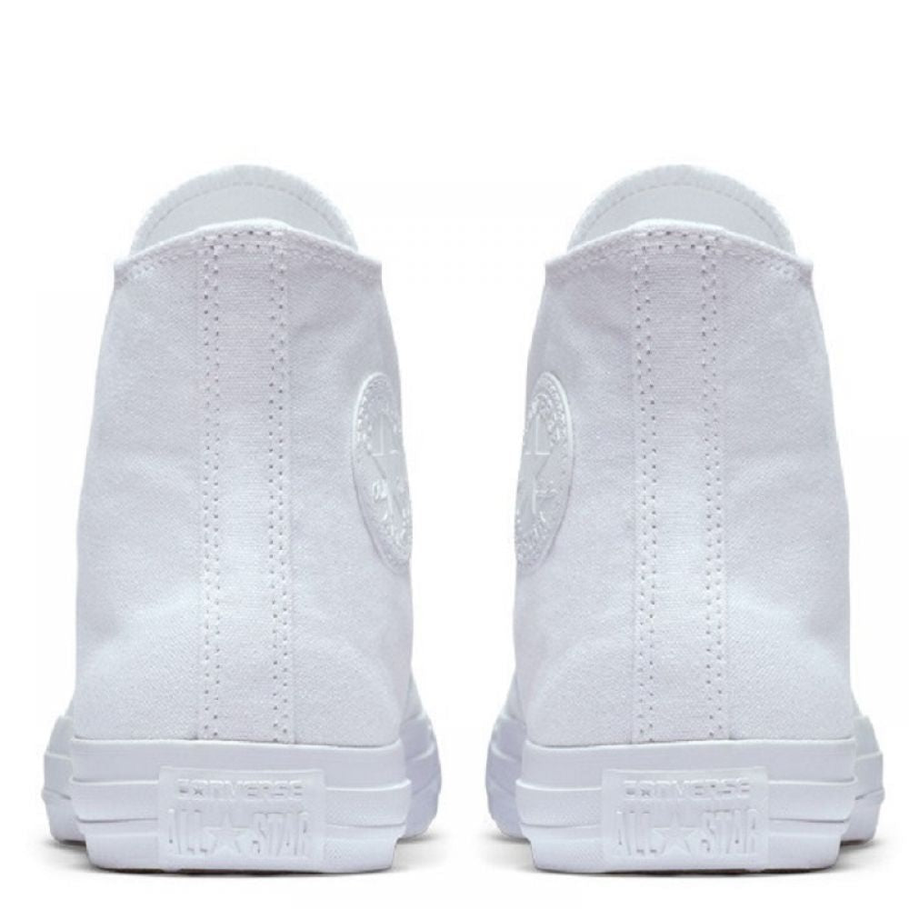 Converse Chuck Taylor All Star High Top in White Monochrome - Getoutside Shoes