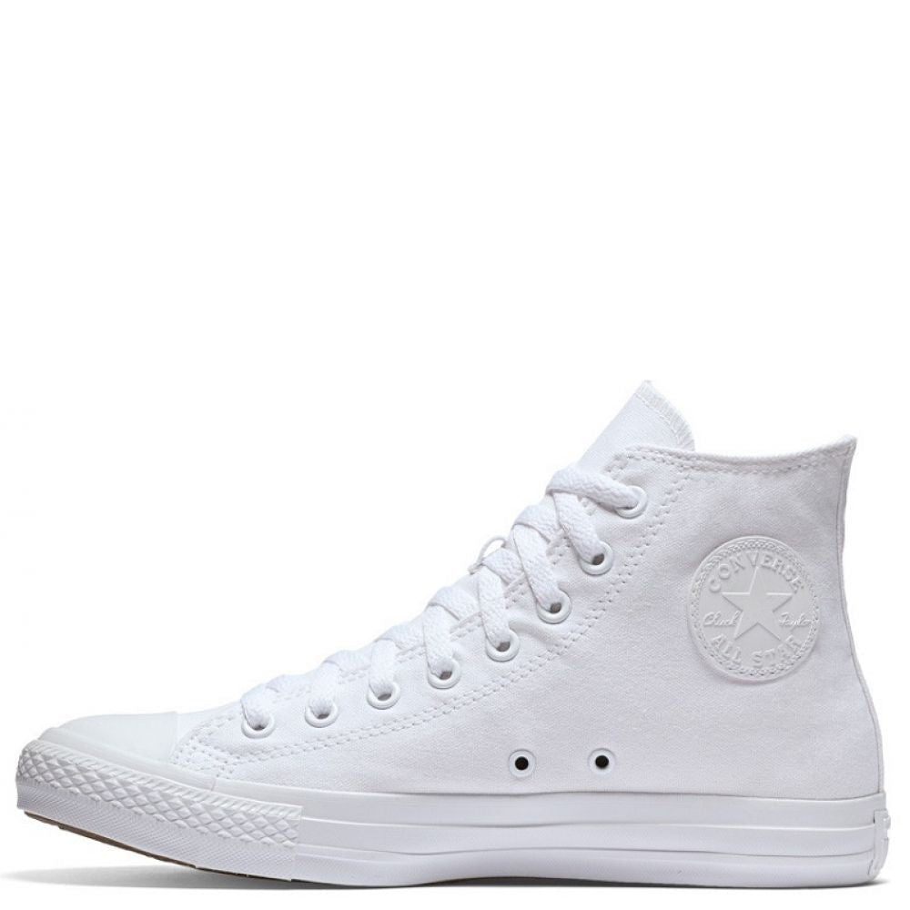 Converse Chuck Taylor All Star High Top in White Monochrome - Getoutside Shoes