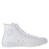 Converse Chuck Taylor All Star Leather High Top in White Monochrome - Getoutside Shoes