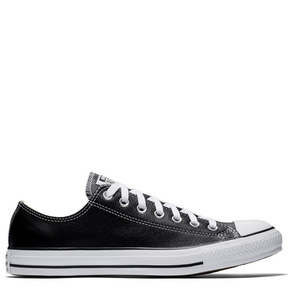 Converse Chuck Taylor All Star Leather Low Top in Black - Getoutside Shoes