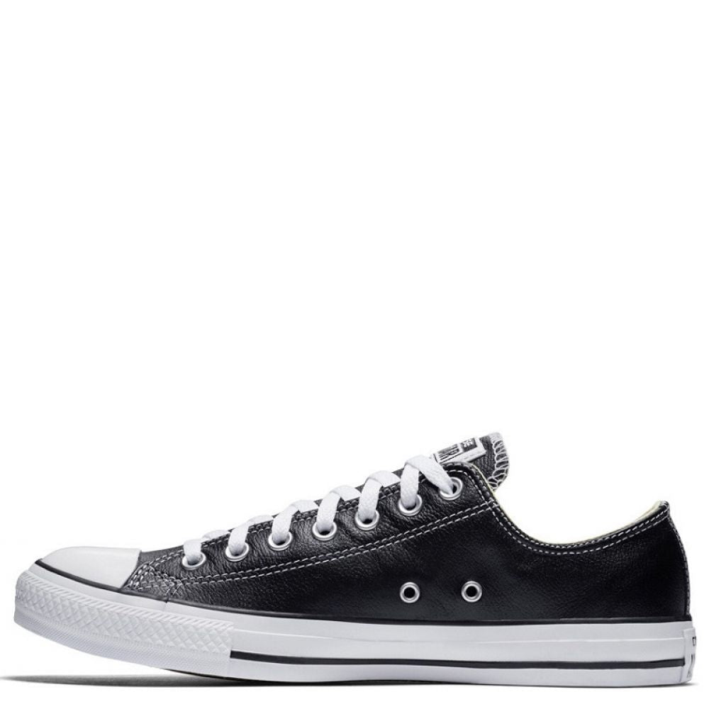 Converse Chuck Taylor All Star Leather Low Top in Black - Getoutside Shoes