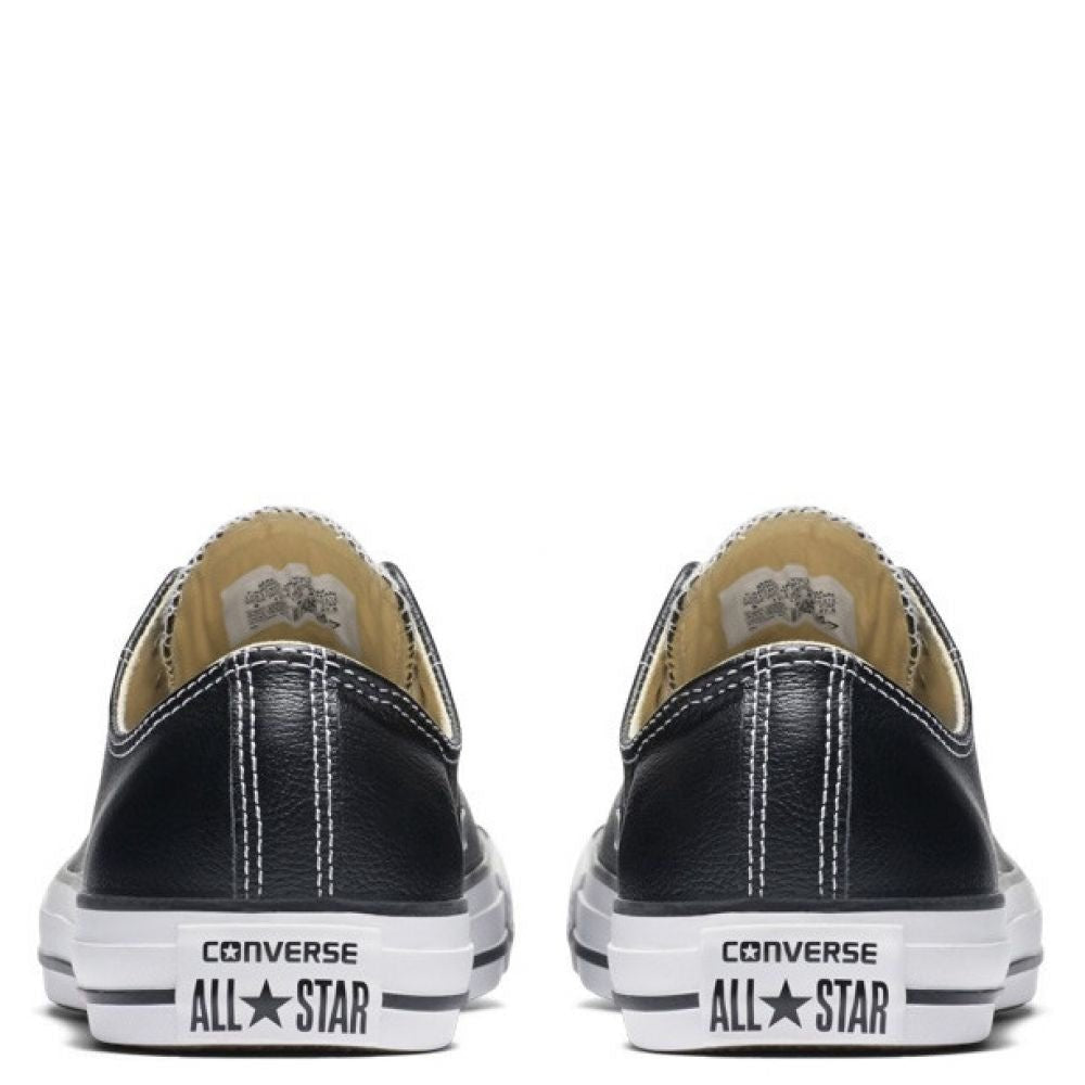 Converse Chuck Taylor All Star Leather Low Top in Black - Getoutside Shoes