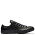 Converse Chuck Taylor All Star Leather Low Top in Black Monochrome - Getoutside Shoes