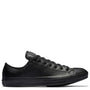 Converse Chuck Taylor All Star Leather Low Top in Black Monochrome - Getoutside Shoes