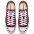 Converse Chuck Taylor All Star Low Top in Maroon - Getoutside Shoes