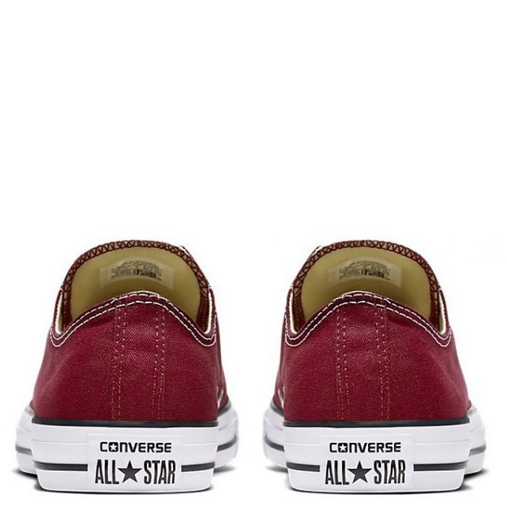 Converse Chuck Taylor All Star Low Top in Maroon - Getoutside Shoes