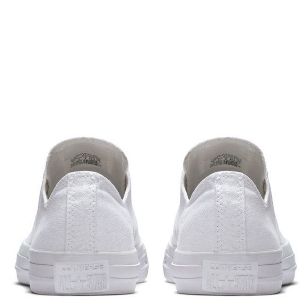 Converse Chuck Taylor All Star Low Top in White Mono - Getoutside Shoes