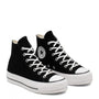 Converse Women's Chuck Taylor All Star Lift High Top in Black/White/White - Getoutside Shoes