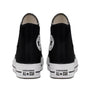 Converse Women's Chuck Taylor All Star Lift High Top in Black/White/White - Getoutside Shoes