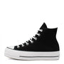 Converse Women's Chuck Taylor All Star Lift High Top in Black/White/White - Getoutside Shoes