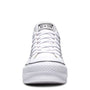 Converse Women's Chuck Taylor All Star Lift Leather Low Top in White - Getoutside Shoes