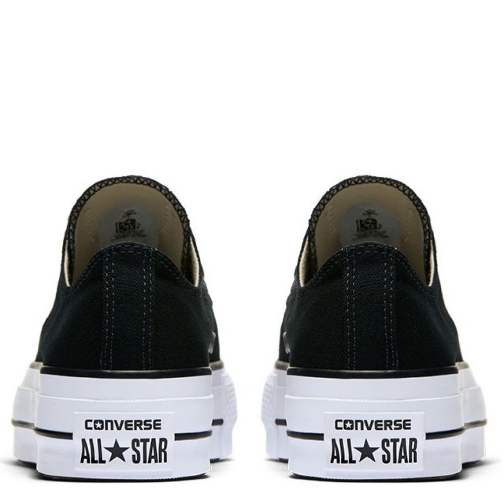 Converse Women's Chuck Taylor All Star Lift Low Top in Black - Getoutside Shoes