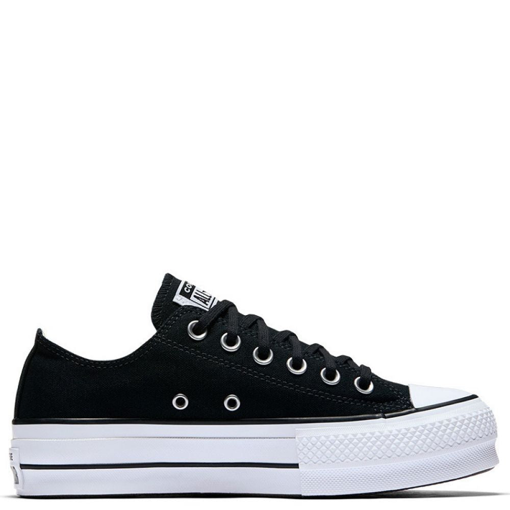 Converse Women's Chuck Taylor All Star Lift Low Top in Black - Getoutside Shoes