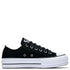 Converse Women's Chuck Taylor All Star Lift Low Top in Black - Getoutside Shoes