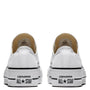 Converse Women's Chuck Taylor All Star Lift Low Top in White/Black - Getoutside Shoes