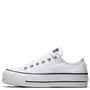 Converse Women's Chuck Taylor All Star Lift Low Top in White/Black - Getoutside Shoes