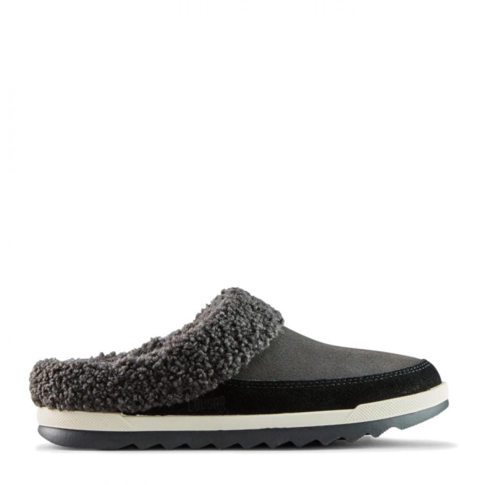 Cougar Women's Liliana Suede Mule in Black/Pewter - Getoutside Shoes