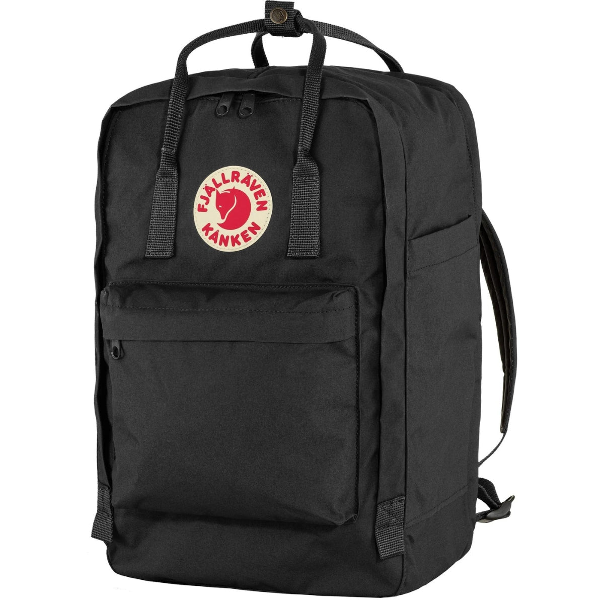 Fjallraven Kanken 17" Laptop in Black - Getoutside Shoes