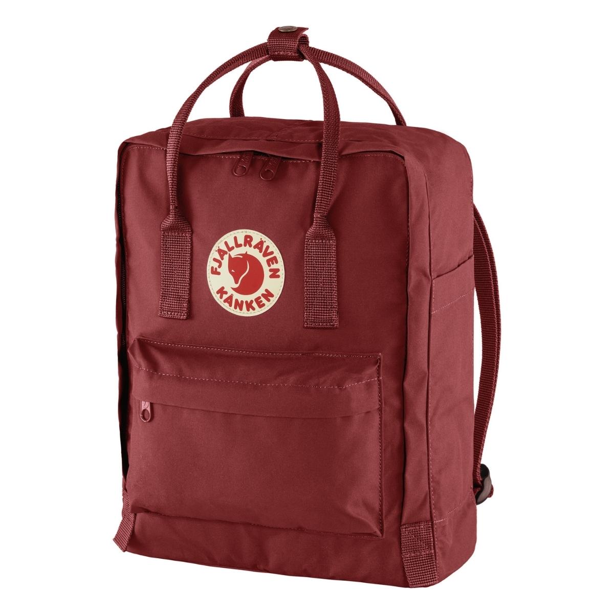 Fjallraven Kanken in Ox Red - Getoutside Shoes