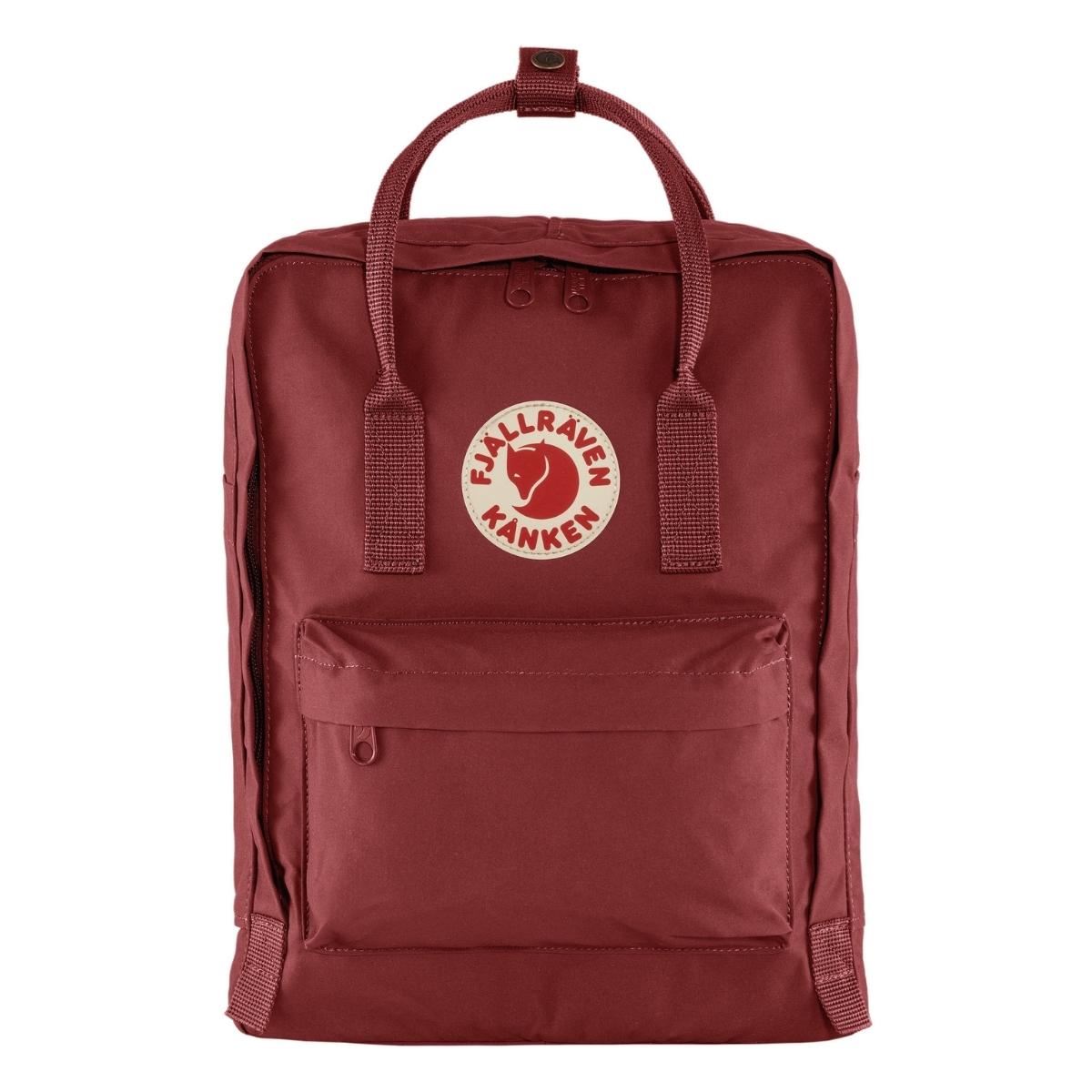 Fjallraven Kanken in Ox Red - Getoutside Shoes