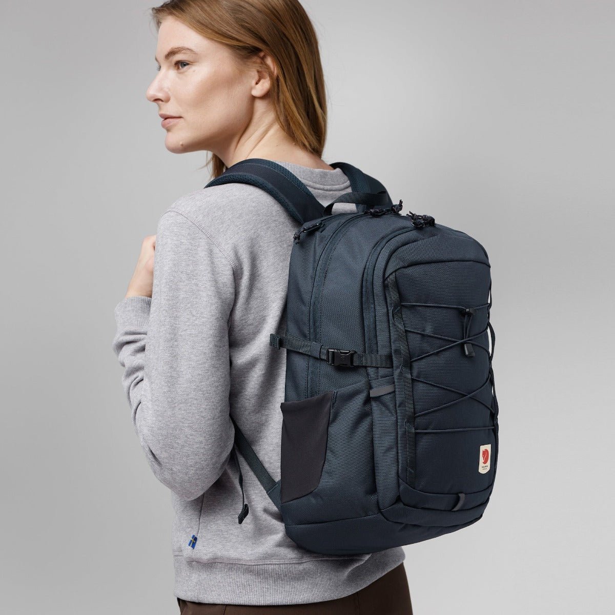 Fjallraven Skule 20 in Navy - Getoutside Shoes