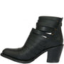 Getoutside Women's Lola Strappy Heel Boot in Black - Getoutside Shoes