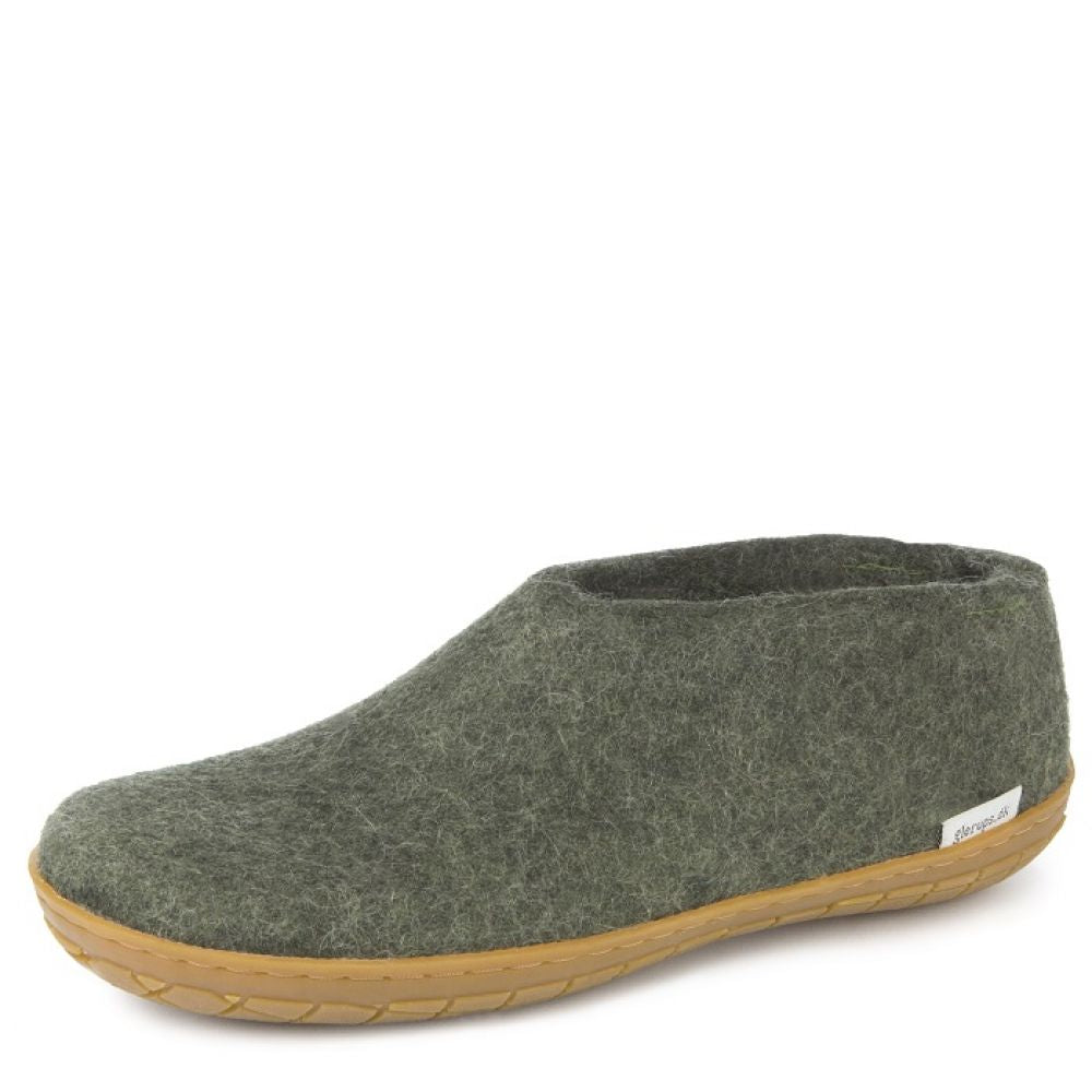 Glerups Shoe Rubber Sole in Forest