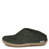 Glerups Open Heel Leather Sole in Forest - Getoutside Shoes