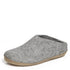 Glerups Open Heel Leather Sole in Grey - Getoutside Shoes