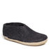 Glerups Shoe Leather Sole in Charcoal - Getoutside Shoes