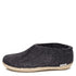Glerups Shoe Leather Sole in Charcoal - Getoutside Shoes