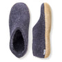Glerups Shoe Leather Sole in Charcoal - Getoutside Shoes