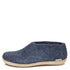 Glerups Shoe Leather Sole in Denim - Getoutside Shoes