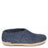 Glerups Shoe Leather Sole in Denim - Getoutside Shoes