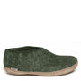Glerups Shoe Leather Sole in Forest - Getoutside Shoes