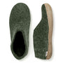 Glerups Shoe Leather Sole in Forest - Getoutside Shoes