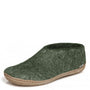 Glerups Shoe Leather Sole in Forest - Getoutside Shoes
