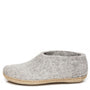 Glerups Shoe Leather Sole in Grey - Getoutside Shoes