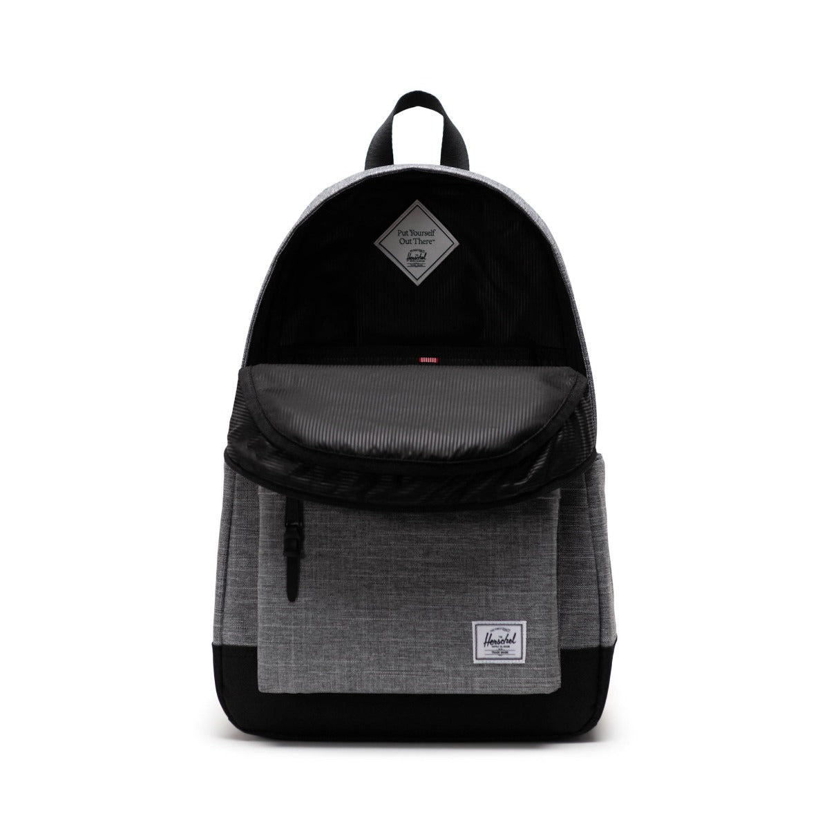Herschel Heritage Backpack in Raven Crosshatch - Getoutside Shoes