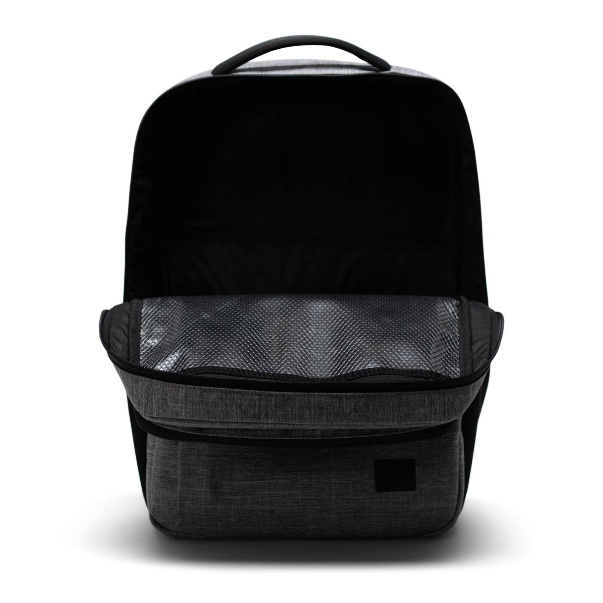 Herschel Kaslo Backpack Tech in Raven Crosshatch - Getoutside Shoes