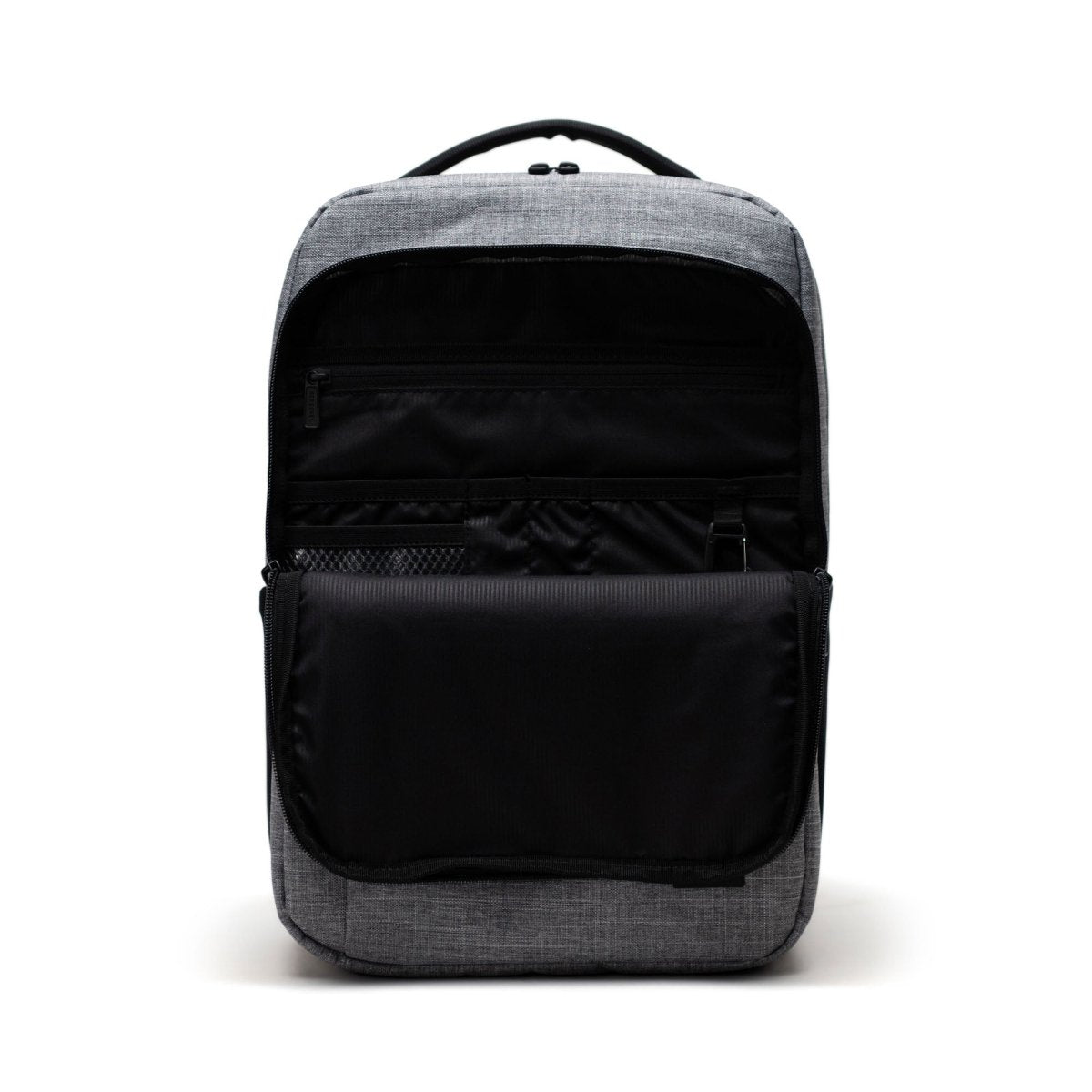 Herschel Kaslo Daypack Tech in Raven Crosshatch - Getoutside Shoes