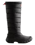Hunter Women's Intrepid Insulated Tall Snow Boots in Black