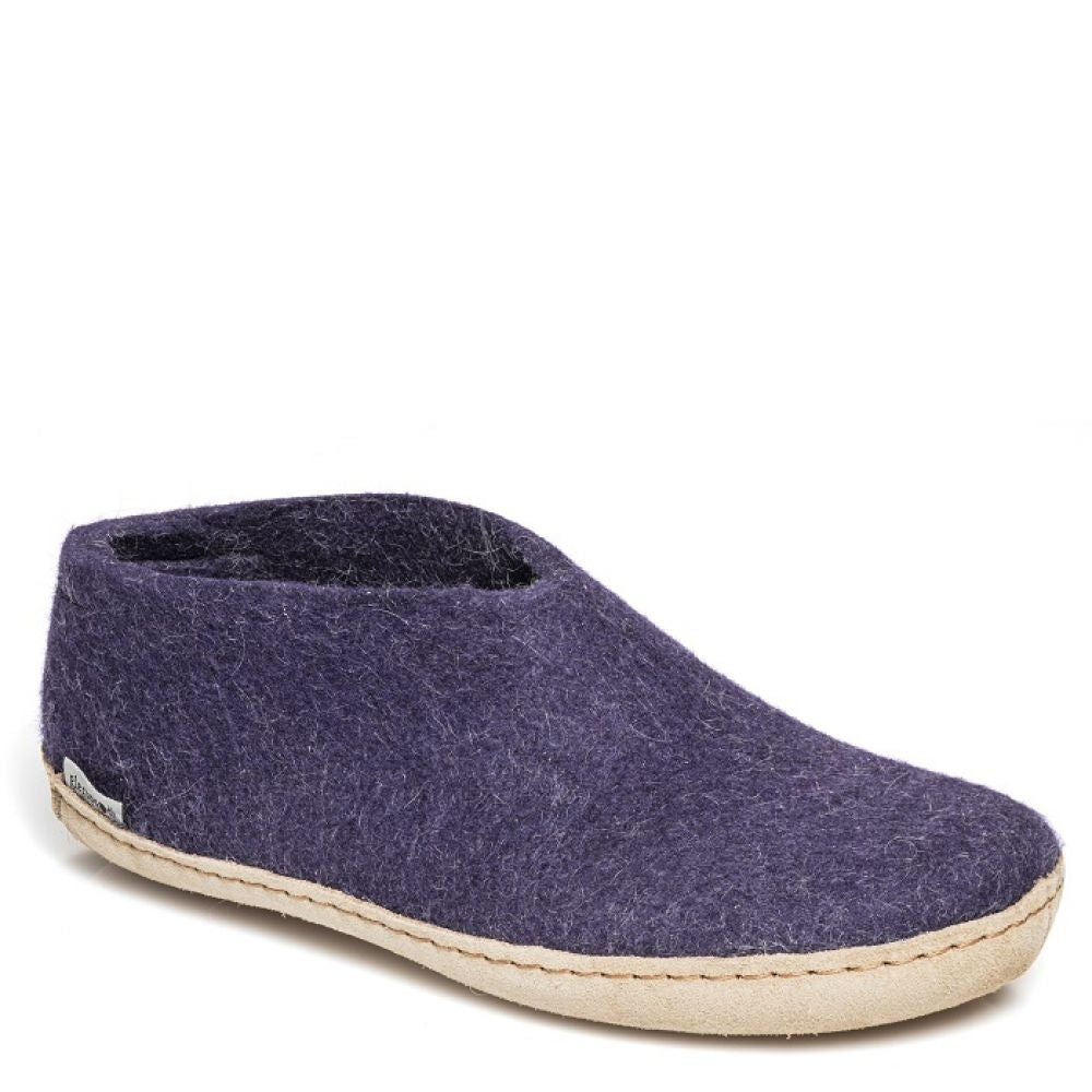 Glerups Women&#39;s Shoe Leather Sole in Purple
