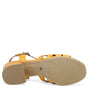 Miz Mooz Women's Boardwalk Heeled Sandal in Ochre - Getoutside Shoes