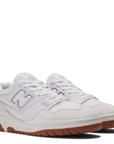 New Balance 550 in White with Gum