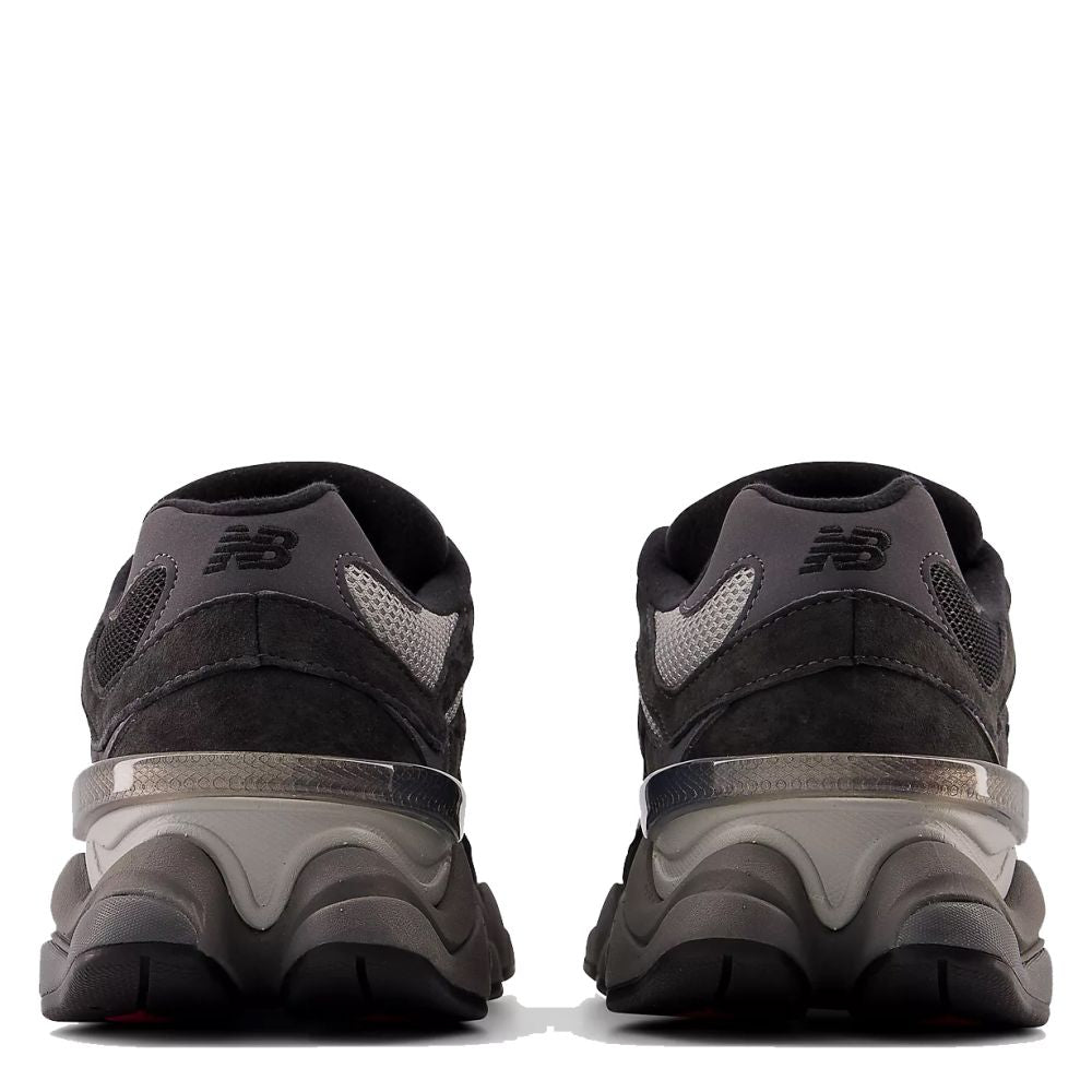 New Balance 9060 in Black with Castlerock and Rain Cloud
