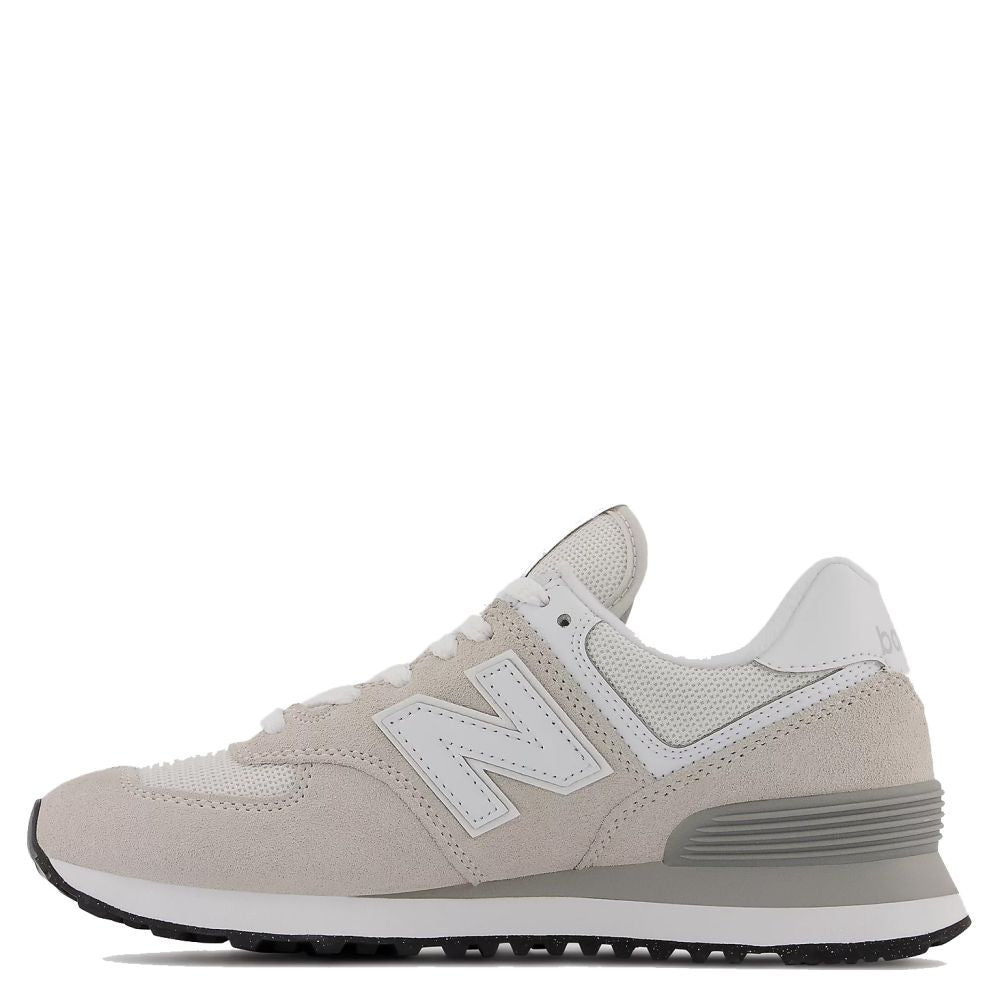 New Balance Women&#39;s Leather 574 in Cloud