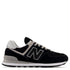 New Balance 574v3 in Black with White | Getoutside Shoes