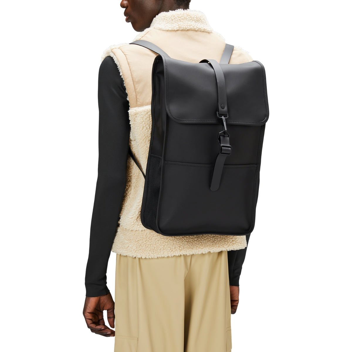 Rains Backpack in Black - Getoutside Shoes