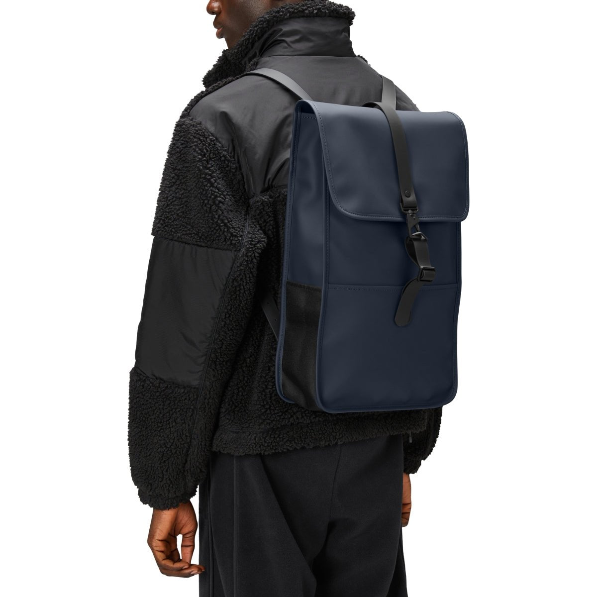 Rains Backpack in Navy - Getoutside Shoes